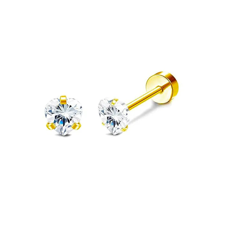 Ivory Elegant Bloom Studs
