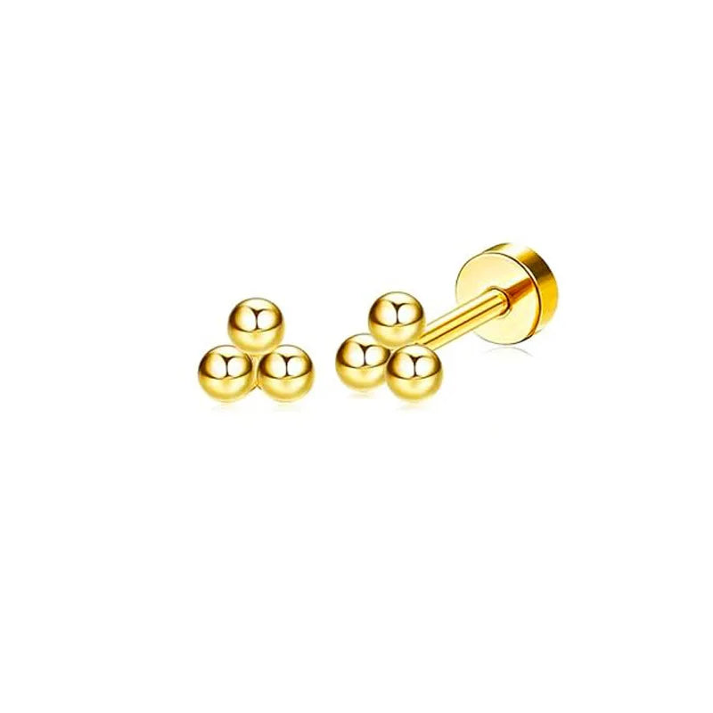 Trinity Elegant Bloom Studs