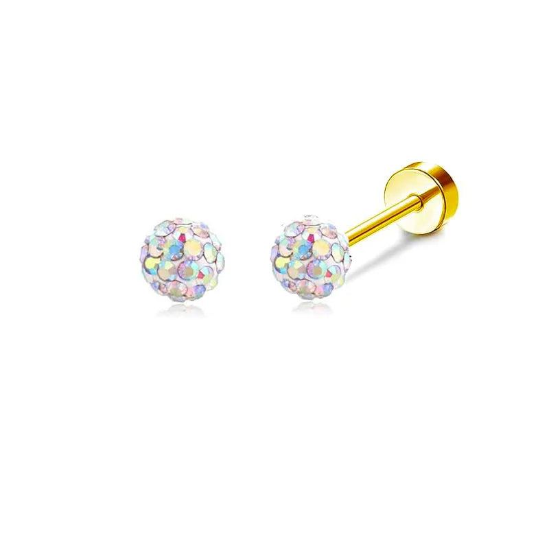 2mm Diamond Dust Bloom Studs